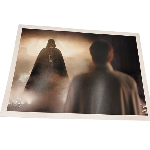 Disney Store Authentic Star Wars Rogue One Lithograph Set of 4 NEW - Picture 7 of 9